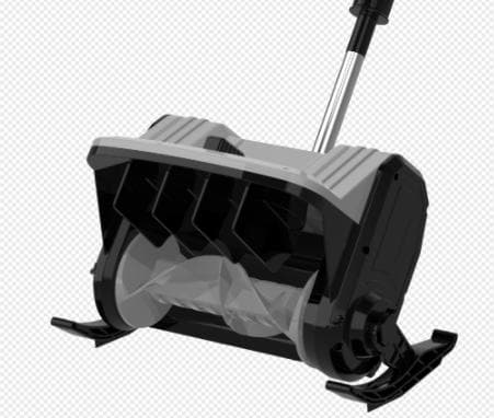 今年の新作 小型充電式除雪機 折り畳み可能 超軽量 家庭用 GREY 新作