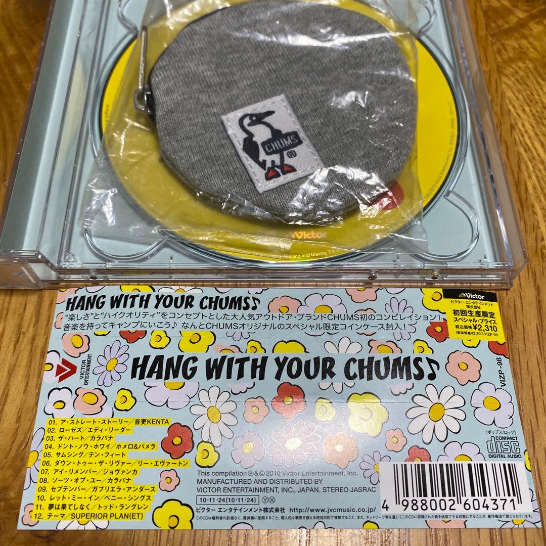 チャムス初の限定生産CD 特典のオリジナル限定コインケース付き