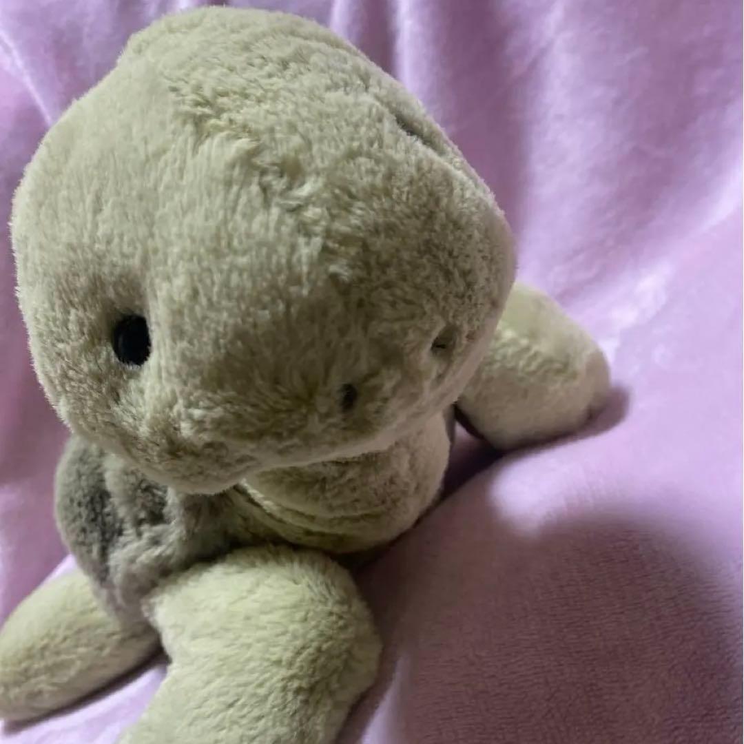  亀 Tully Turtle ぬいぐるみジェリーキャット Amazon.co.jp: ジェリーキャット タリータートル ぬいぐるみ 11インチ