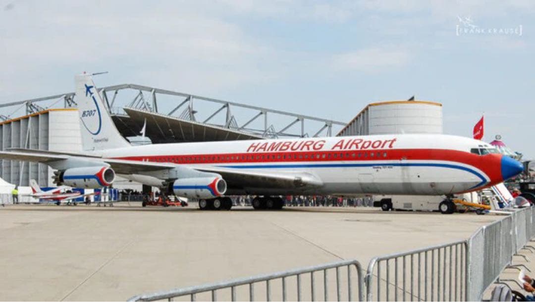 LH ルフトハンザ 航空 Aviationtag B707-430 - メルカリ