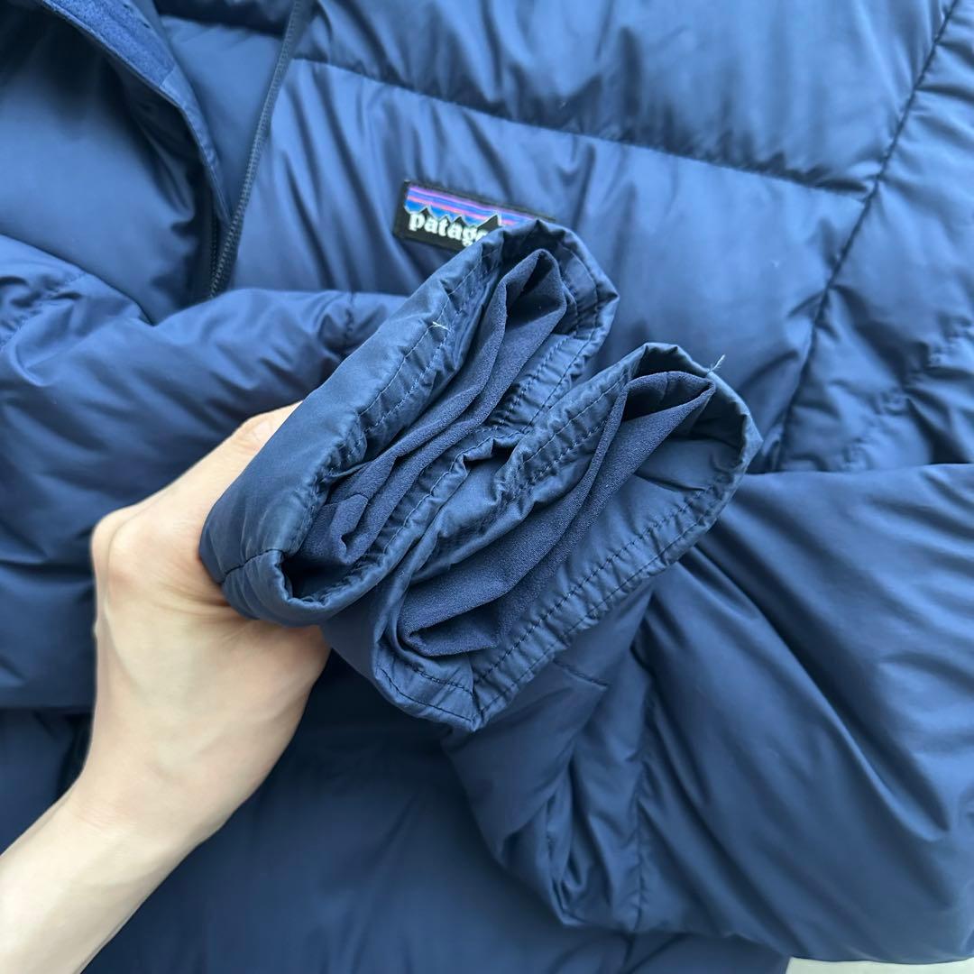 Patagonia パタゴニア ダウンジャケット メンズ Sサイズ ネイビー