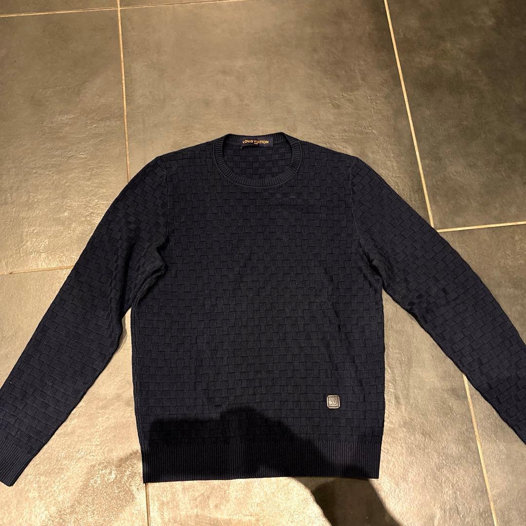 ルイヴィトン　セーターMサイズ LOUIS VUITTON（ルイ・ヴィトン） 22AW Handknit Crewneck