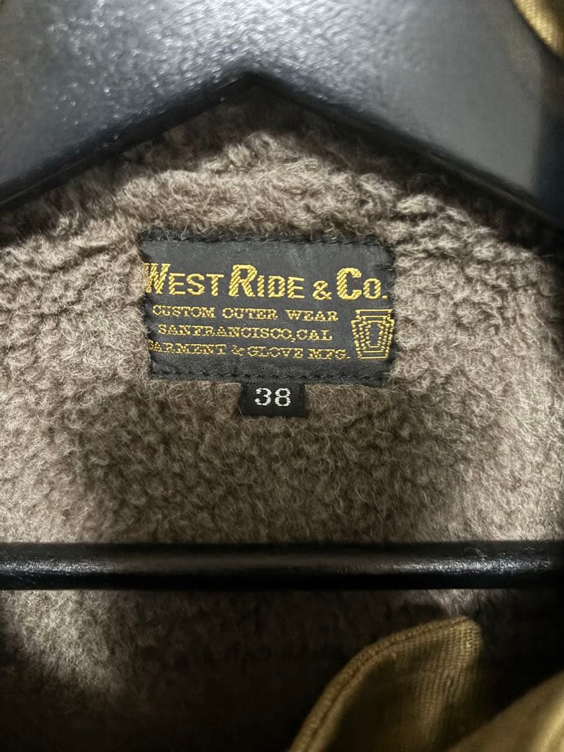 WESTRIDE ウエストライド ナパ napa ベスト 裏ボア - メルカリ