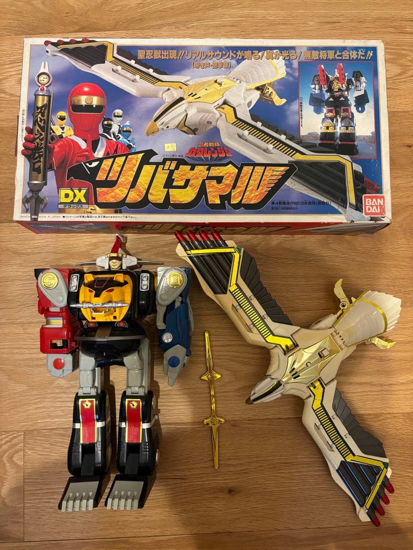 忍者戦隊カクレンジャー 五神合体 隠大将軍 カクレダイショウグン　ツバサマル 五神合体 DX 隠大将軍 (Kakure Daishogun) レビュー | RoboToyDays