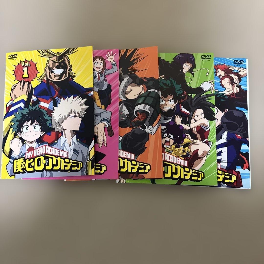 僕のヒーローアカデミアDVD1期〜5期の5まで➕映画２枚 公式オンラインストア僕のヒーローアカデミア 5th DVD Vol.1 初回生産