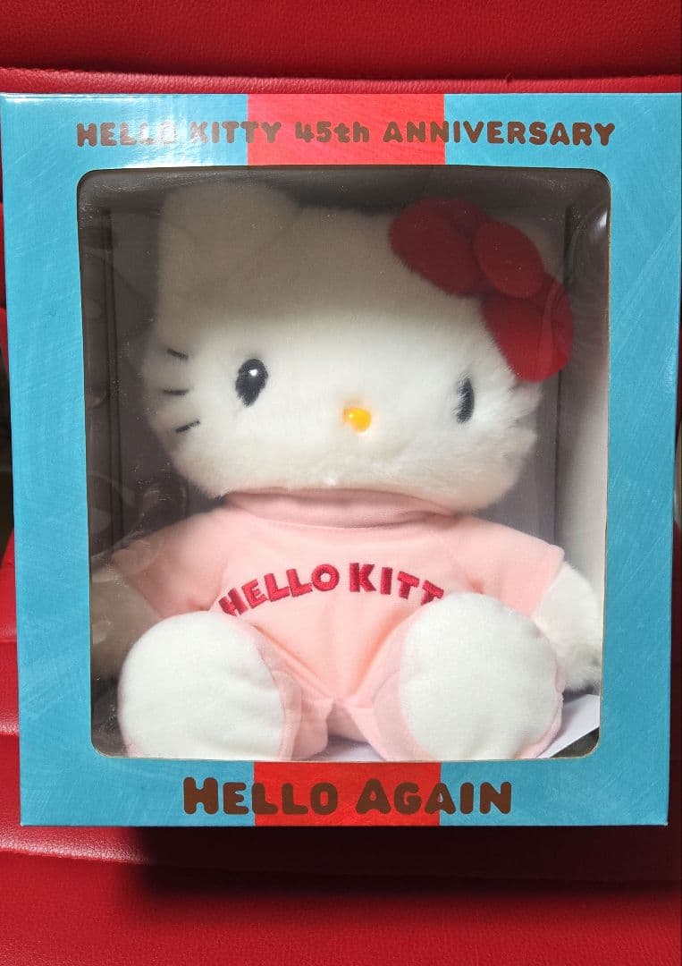 ハローキティ45周年［HELLO AGAIN］限定ぬいぐるみ　サンリオ サンリオ キティ HELLO AGAIN 45th ぬいぐるみ ハローアゲイン - メルカリ