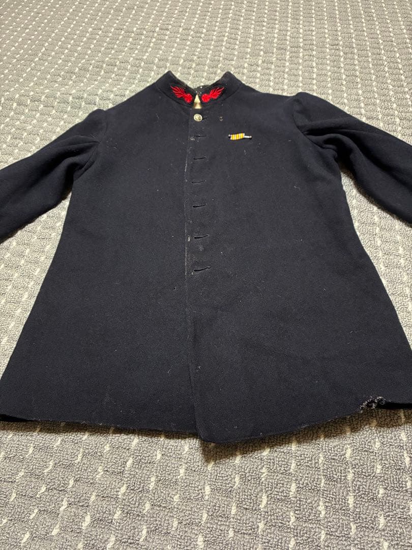フランス ファイヤーマンジャケット ヴィンテージ ウール - メルカリ
