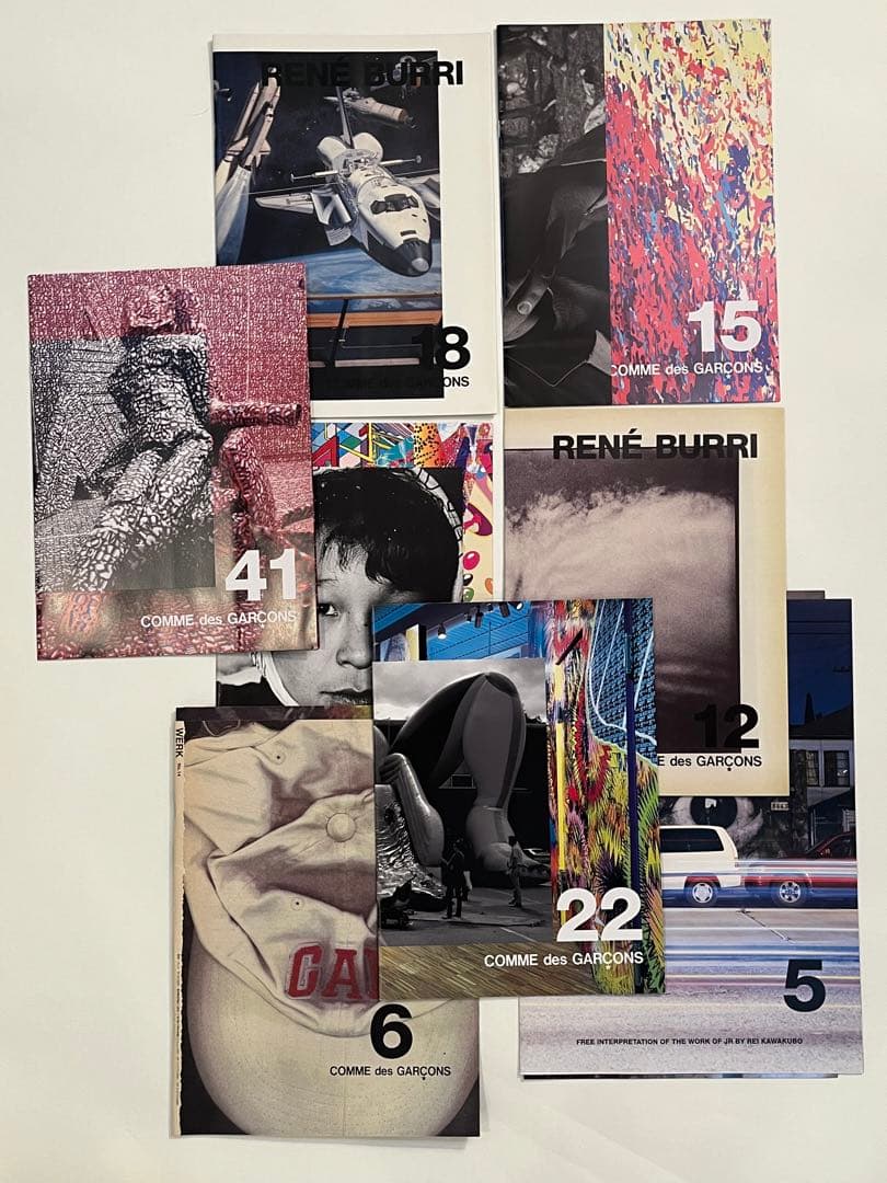 希少非売品　コムデギャルソン　アート冊子8冊　SIX purple ③ Comme des Garcons SIX (Sixth Sense) Number 3 1989コムデギャルソン