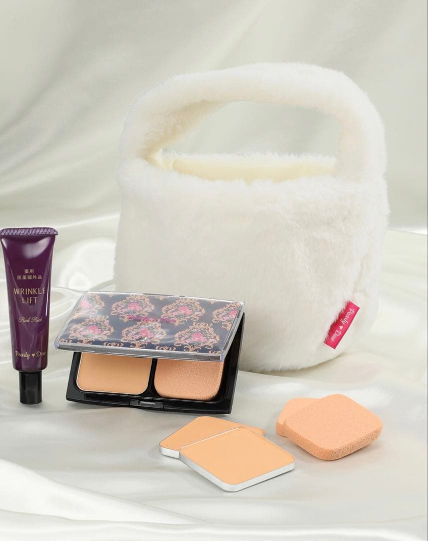 パーリーデュー新薬用リンクルリフト美白パウダークリーミーファンデーションαセット パーリーデュー薬用リンクルリフト美白パウダークリーミー