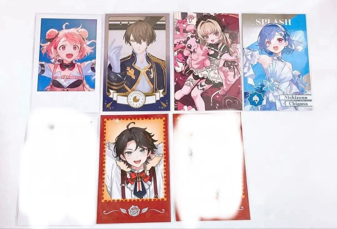 赤城ウェン にじさんじ 誕生日 箔押し缶バッジ&チェキ風カード 2025