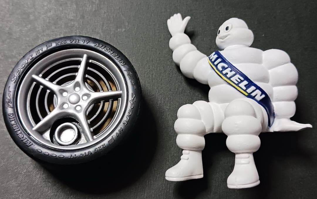 貴重・希少】ミシュランマン（ビバンダム） 希少タイヤ付 芳香剤一式