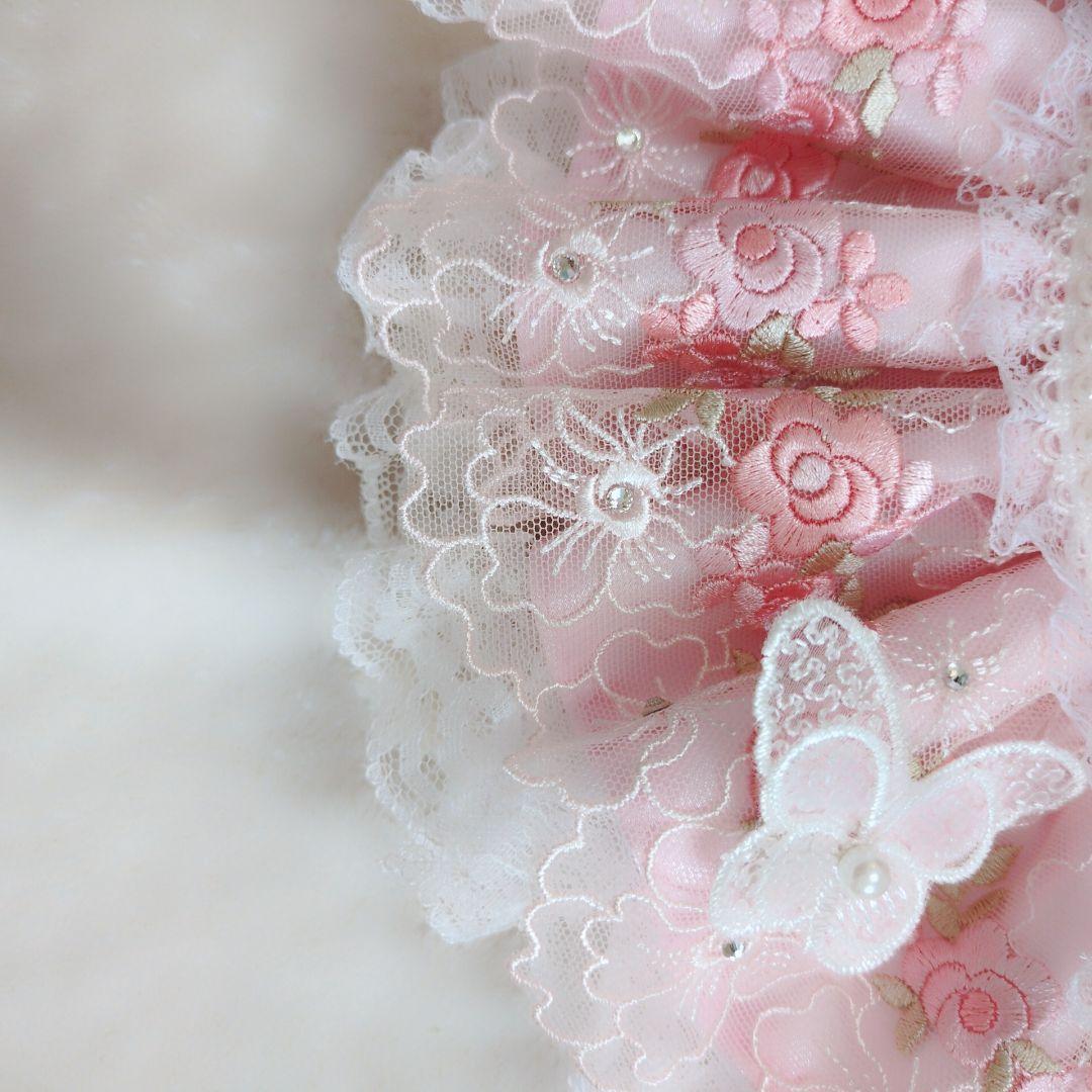 リーナベルコスチューム ショルダーバック用等 小薔薇のピンク系コス