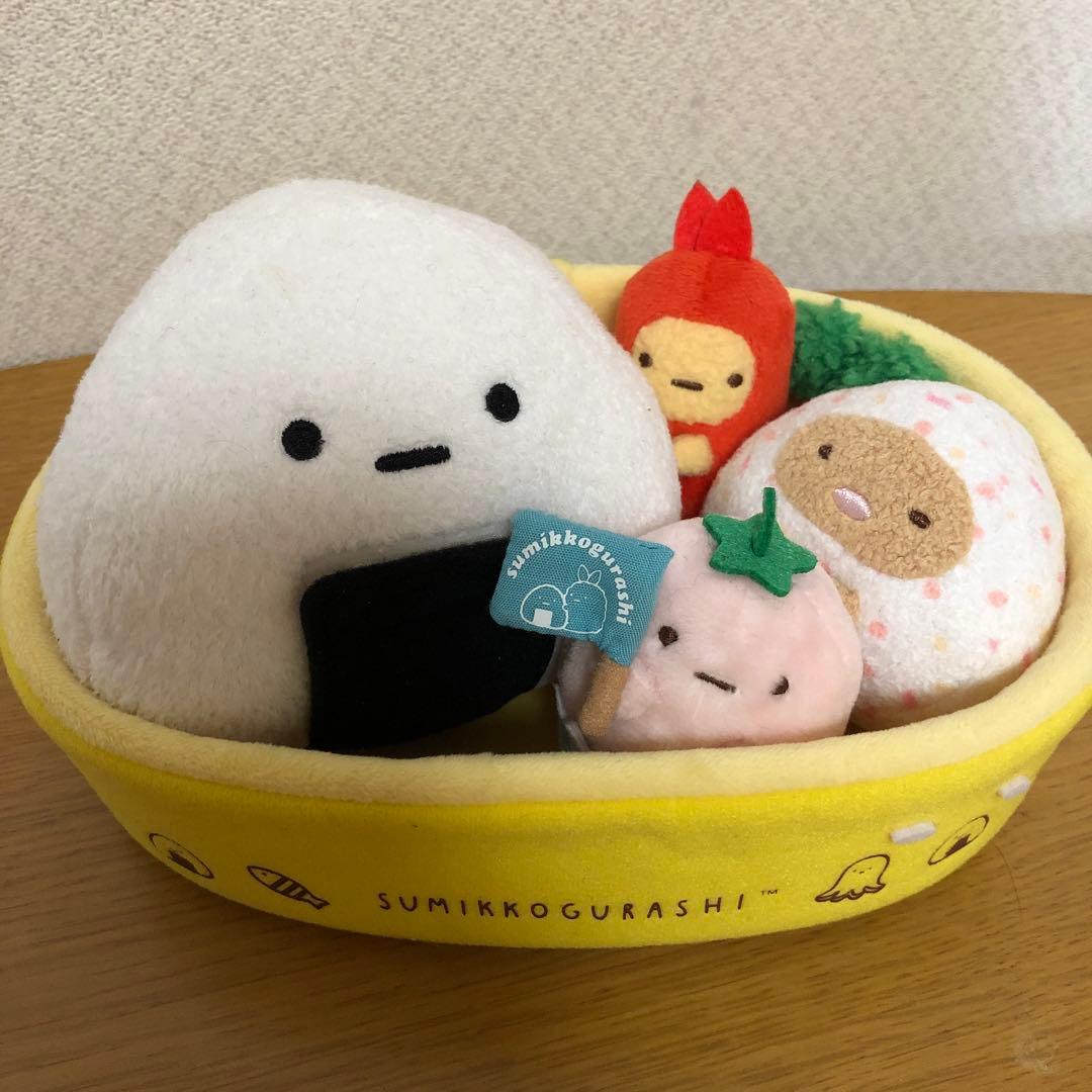 最終値下げ】すみっコぐらし おべんとうぬいぐるみ - メルカリ
