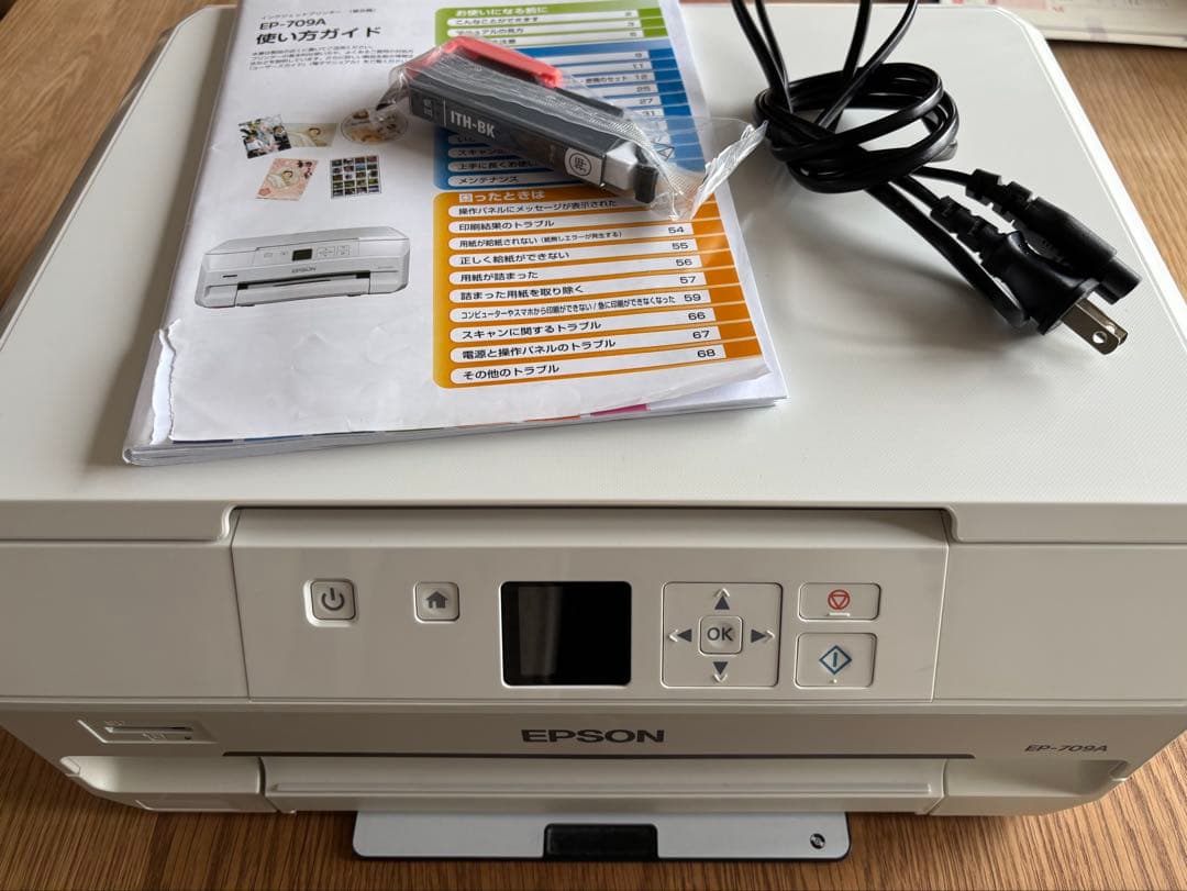 ジャンク品 EPSON EP-709A インクジェットプリンター 本体の通販｜www