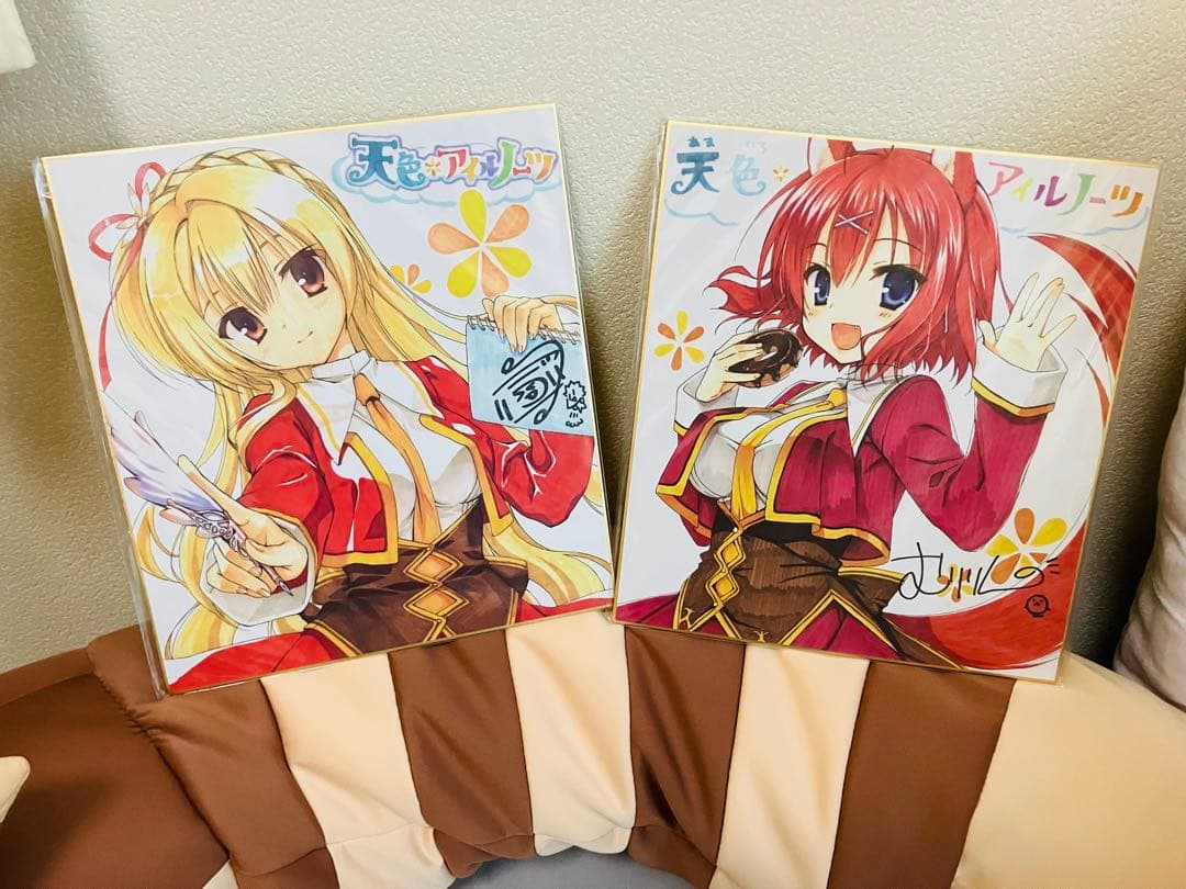 サノバウィッチ 天色アイルノーツ 複製色紙