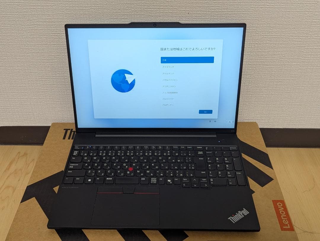 Windowsノート本体 ThinkPad E16 Gen2 AMD 7735HS ThinkPad E16 Gen 2(AMD) | デスクワークの生産性を最大化する16型