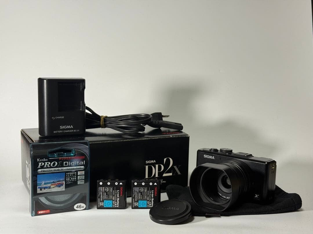 SIGMA DP2x バッテリー3個付き元箱有り