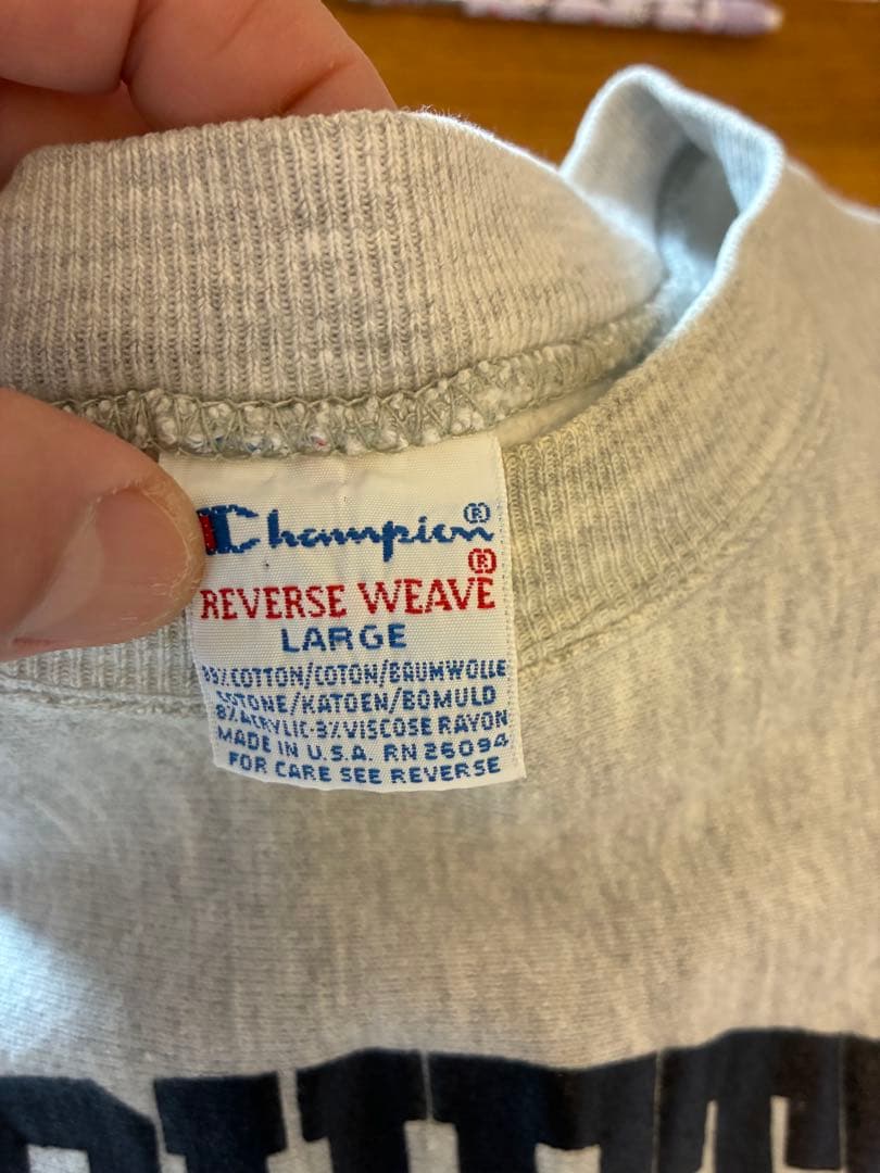 Champion Reverse Weave MARQUETTE 19 サイズL - メルカリ