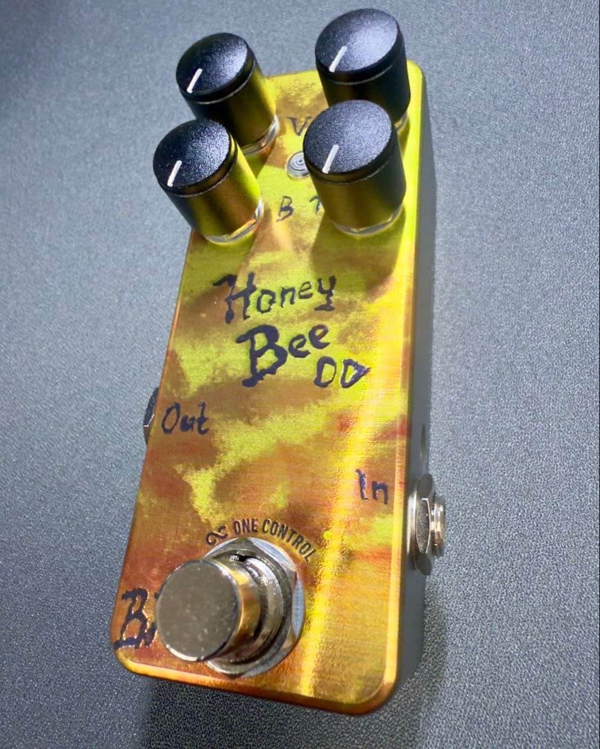 ギター OC. Honey Bee OD 4K Mini Standard One Control Honey Bee OD 4K Mini Standard Overdrive Guitar Effects