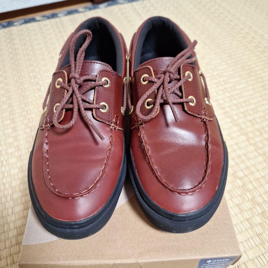 VANS ヴァンズ 2 EYELET 2アイレット V176CF BROWN - メルカリ