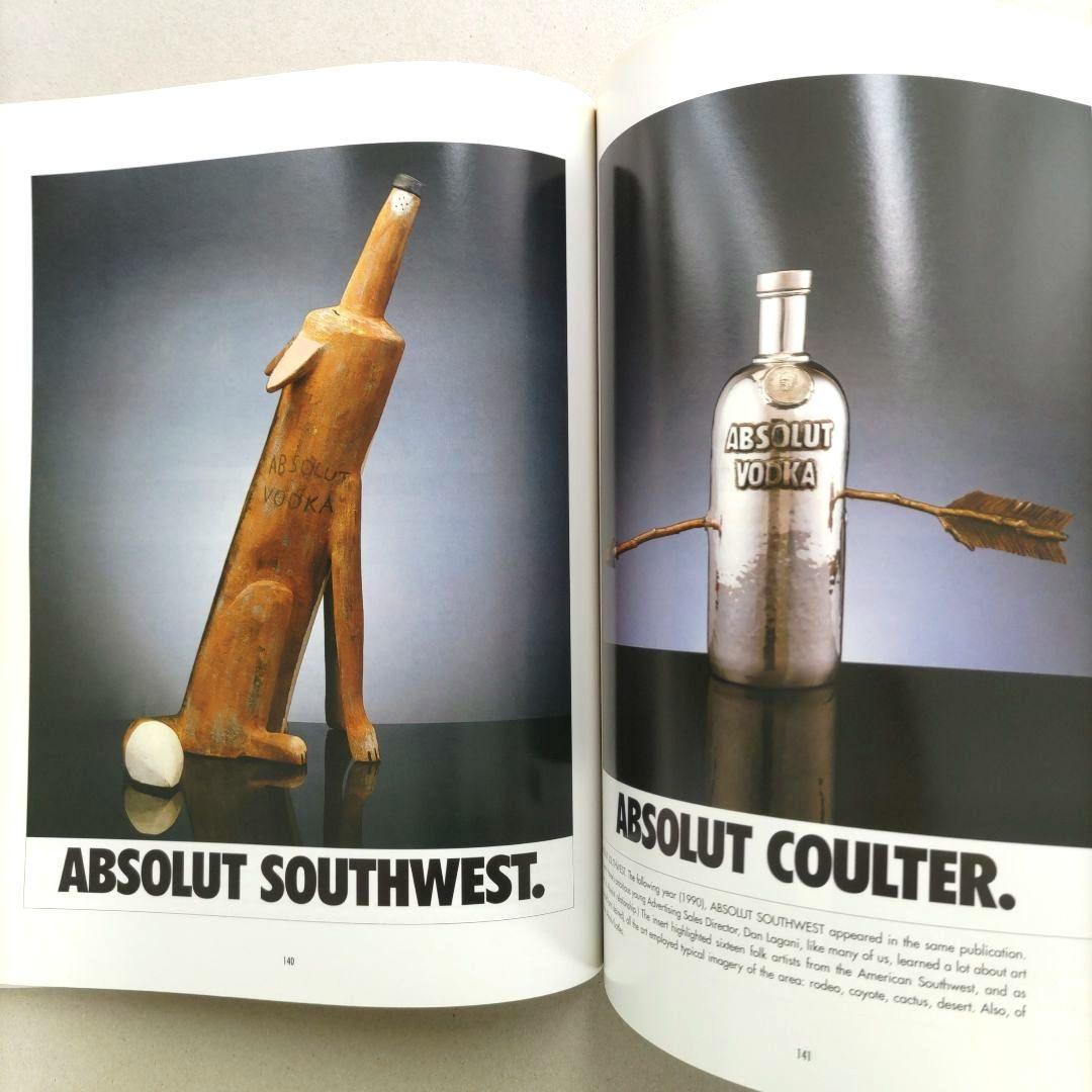 ABSOLUT BOOK. アブソルートウォッカ/ポスター作品集 デザイン - メルカリ
