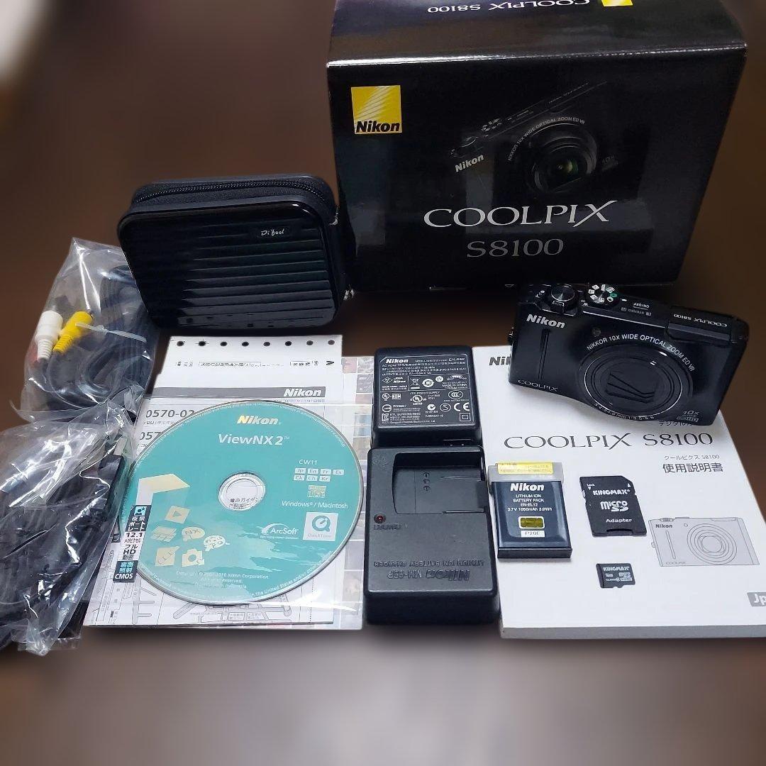 Nikon ニコン COOLPIX S8100 中古品 - メルカリ