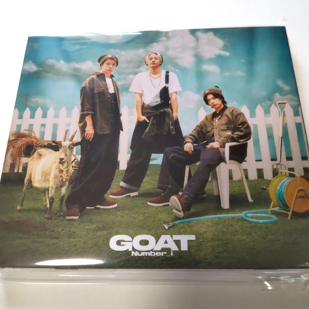 Number_i GOAT 初回限定盤B CD、Blu-ray ナンバーアイ - メルカリ