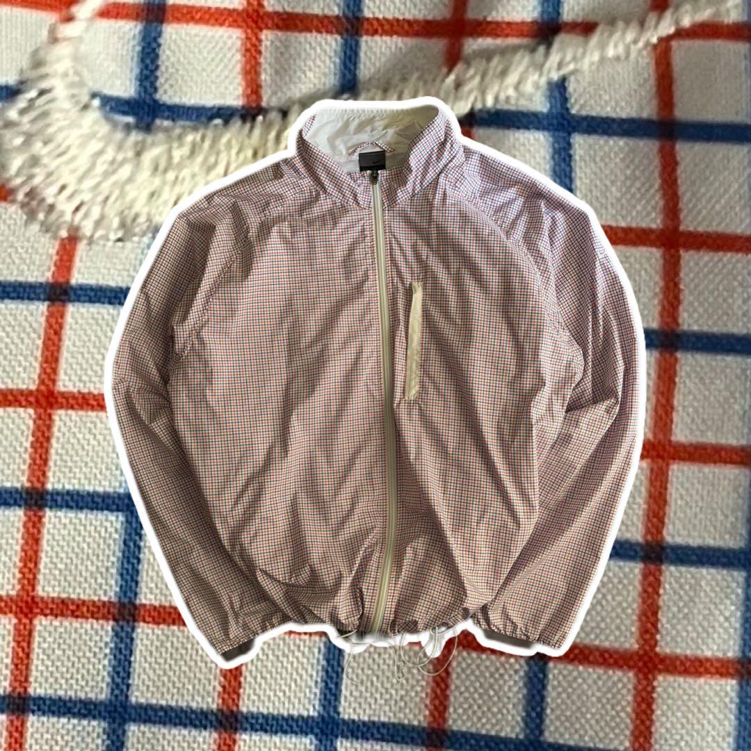 00s nike ナイロンジャケット archive y2k テック系 チェック - メルカリ