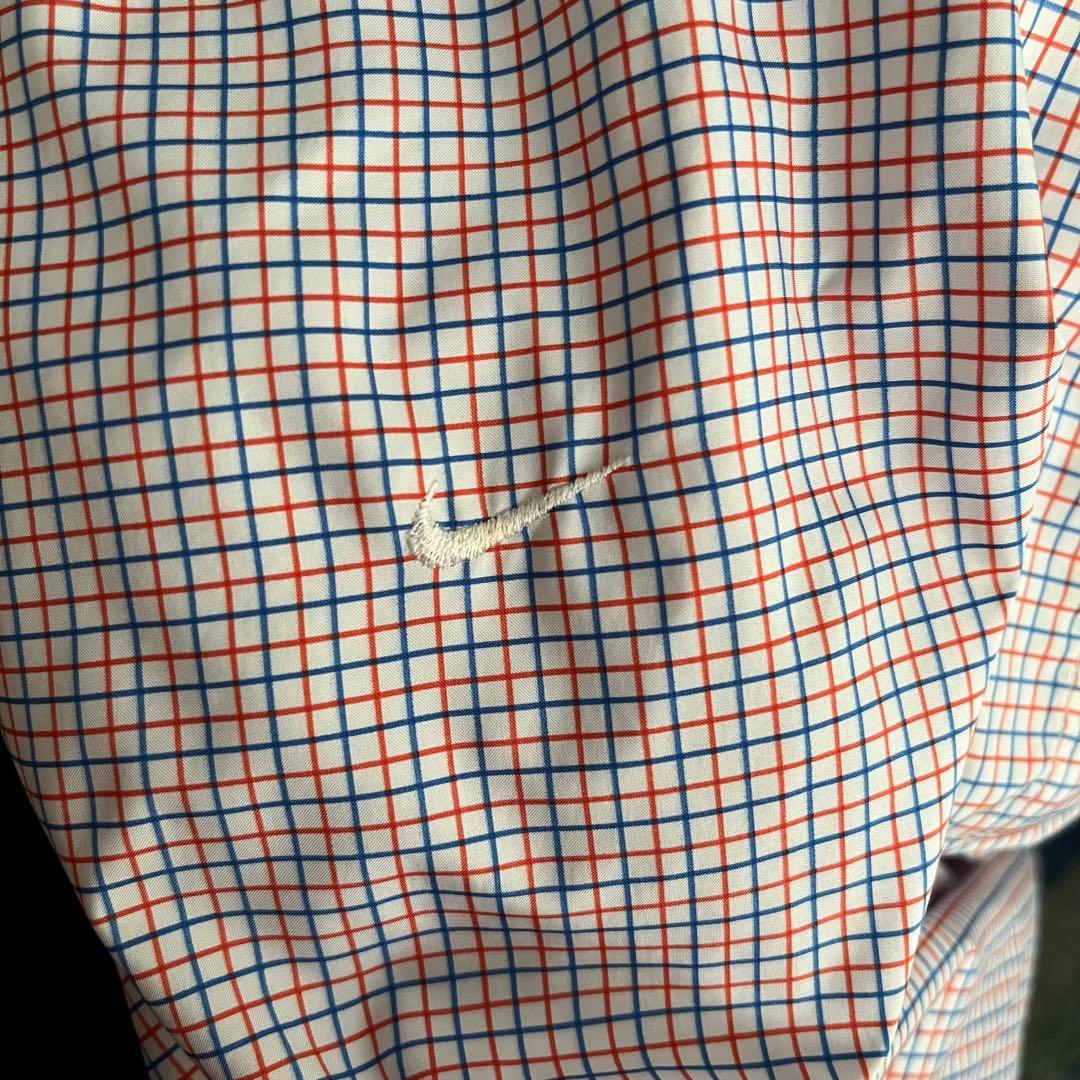 00s nike ナイロンジャケット archive y2k テック系 チェック - メルカリ