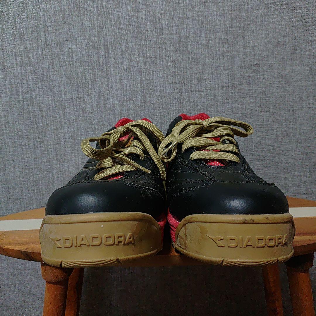 DIADORA 安全靴 黒/赤 27.5cm EEE