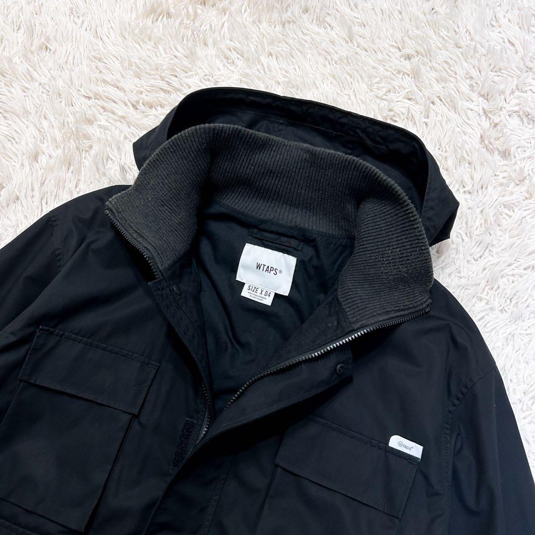 希少✨WTAPS HANDLER JACKET ブラック XL ミリタリーコート - メルカリ