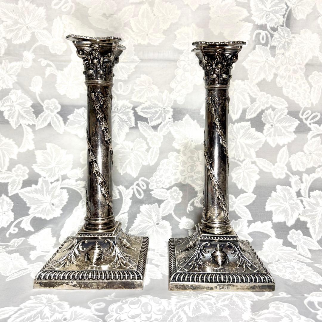 アンティーク ティファニー シルバーキャンドルホルダー 純銀 2026年最新】ティファニー キャンドルホルダーの人気アイテム - メルカリ