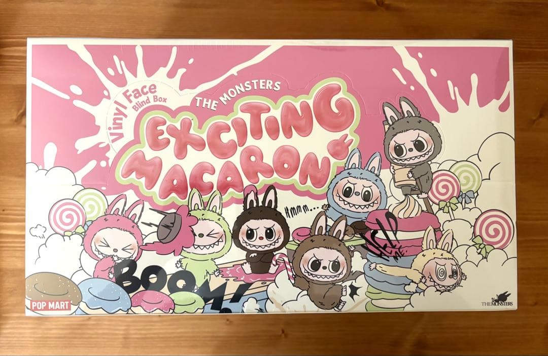 【ポップマート】THE MONSTERS Exciting Macaronラブブ THE MONSTERS - Tasty Macarons Vinyl Face Blind Box | Blind Box