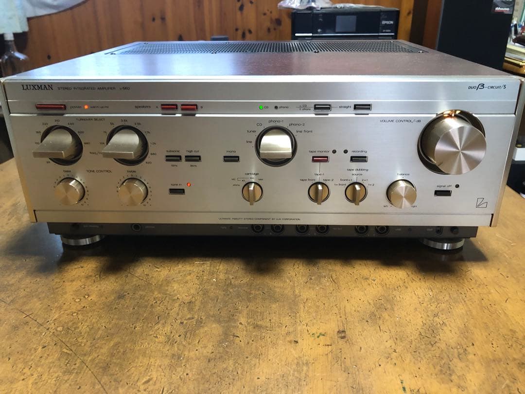 LUXMAN L-560 アンプ L-560 LUXMAN - 中古オーディオ 高価買取・販売 ハイファイ堂
