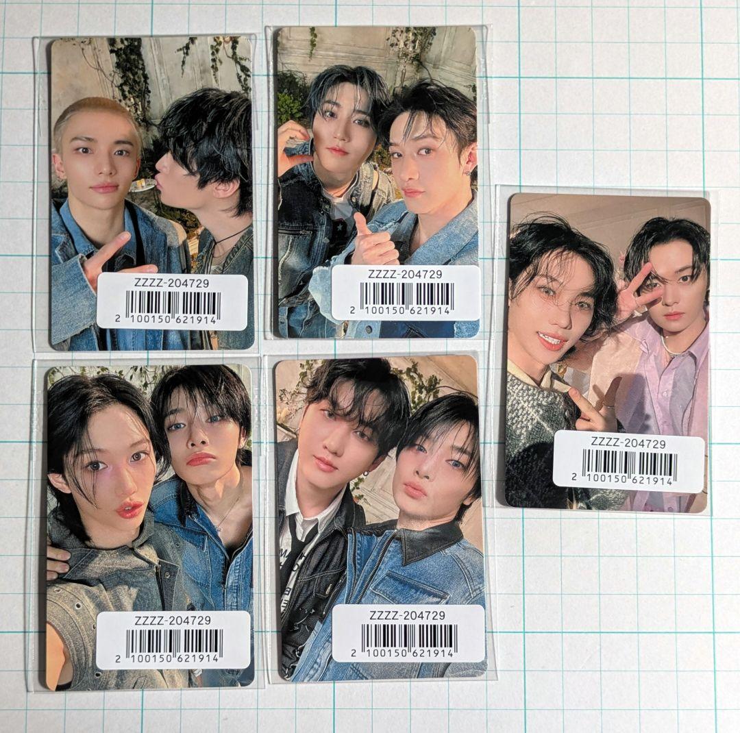 straykids hollow ユニットトレカ 5点セット - メルカリ