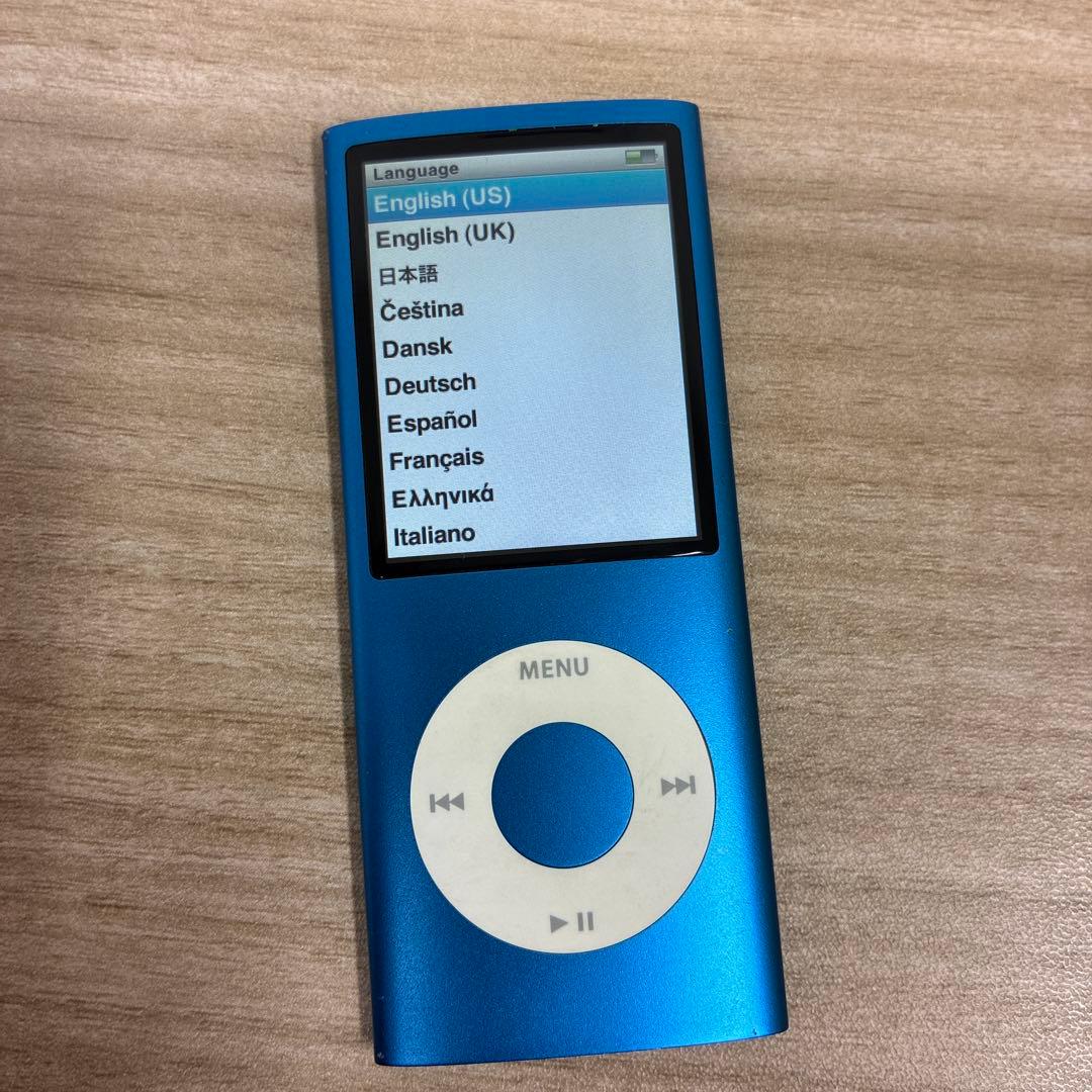Apple iPod nano 第4世代8GB ブルー - メルカリ