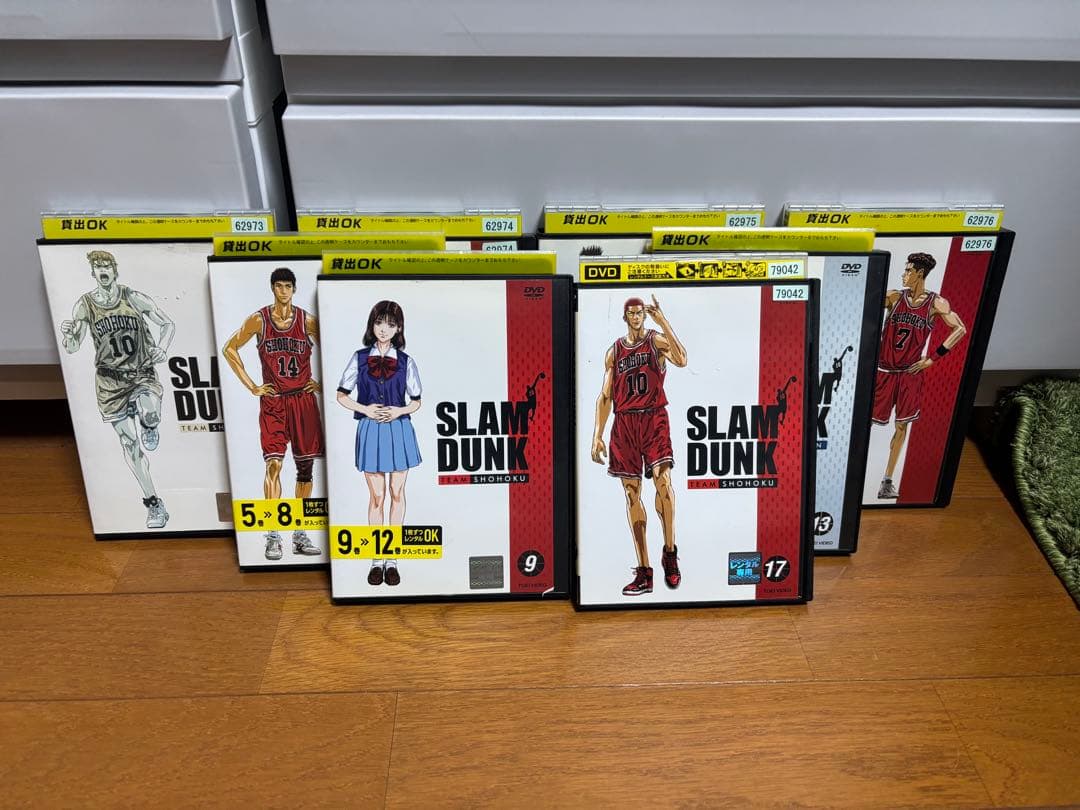 スラムダンク dvd 全巻　1-17巻 Amazon.co.jp: スラムダンク（SLAM DUNK） DVD全巻セット（Vol．1