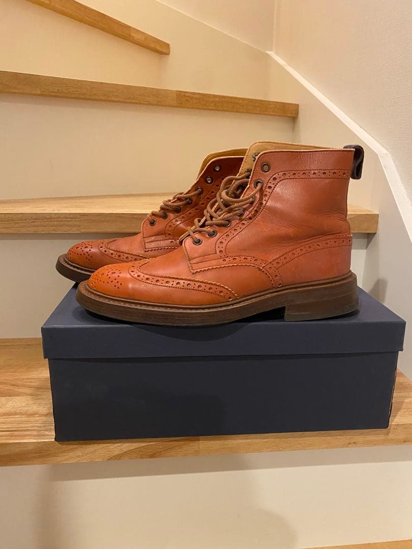 トリッカーズ　英国製カントリーブーツ Tricker's（トリッカーズ） Tricker's HENRY ヘンリー COUNTRY BOOTS