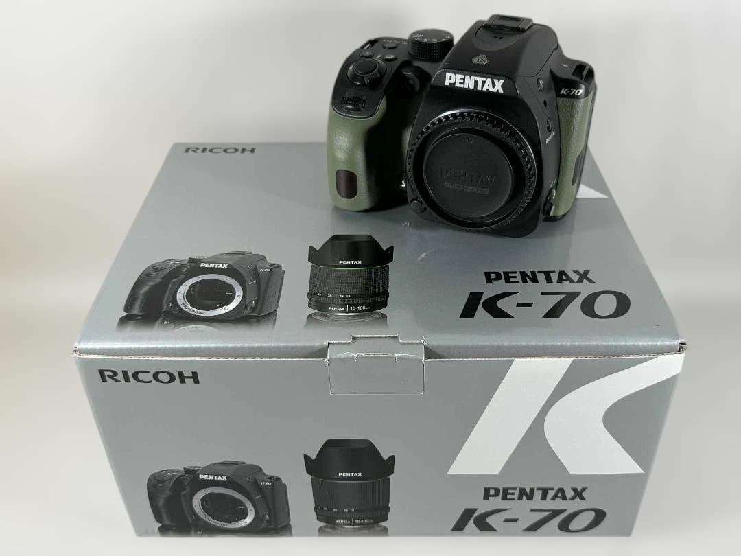 極美品】PENTAX K-70 アイビー CLUB HOUSEモデル グリーン - メルカリ