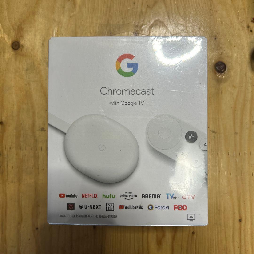 Chromecast with Google TV ホワイト Google CHROMEC4KGTVW Chromecast with Google TV - Snow | BrandsMart USA