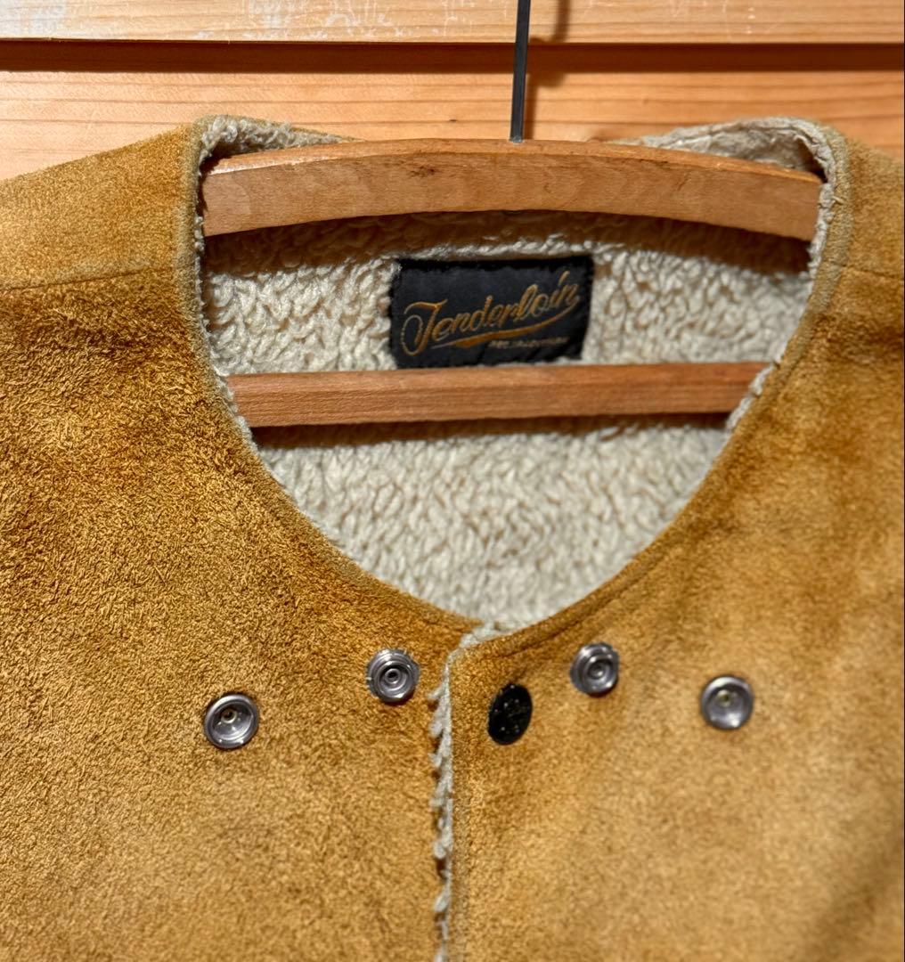 TENDERLOIN テンダーロイン スエードベスト ボア キムタク 初期サイズ