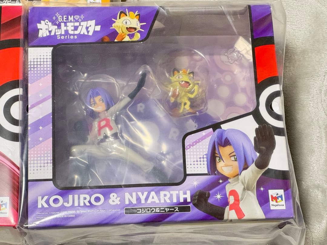 G.E.M.ポケモンシリーズ】カスミ、タケシ、ジョーイ、ムサシ、コジロウ