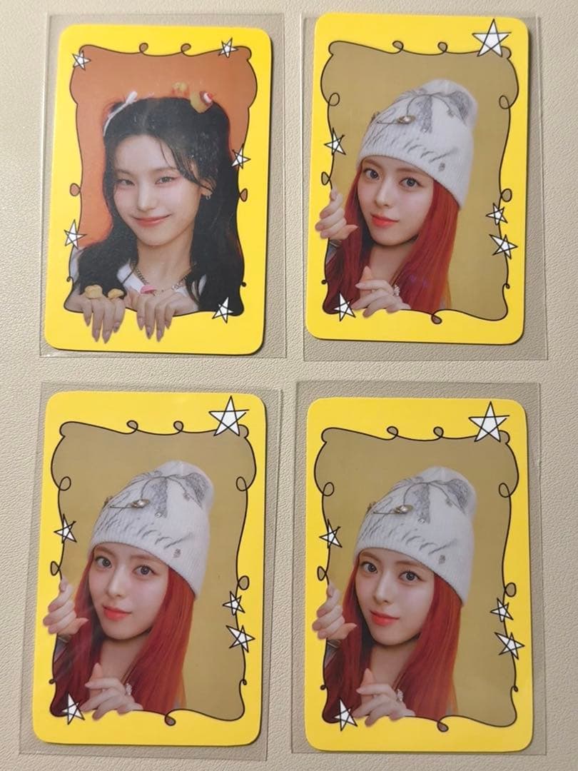 ITZY イェジ ユナ トレカ 4枚 - メルカリ