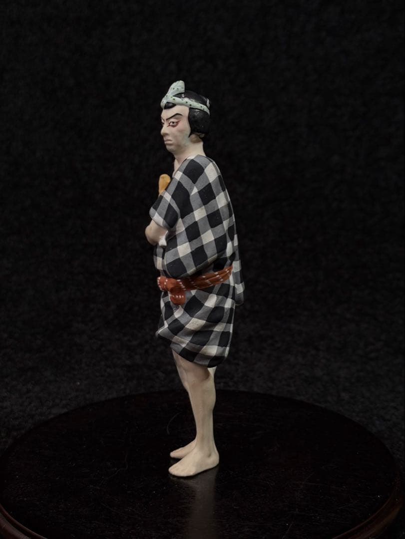 歌舞伎人形 博多人形 小島与一 小島與一 興一造 義経千本桜 すし屋