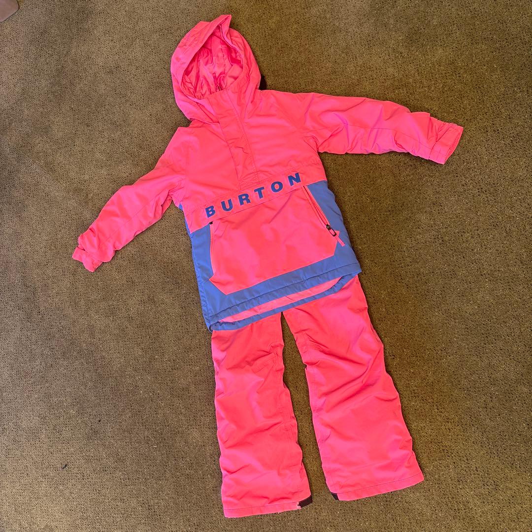BURTON 子ども用スノーボードウェア ピンク/ブルー BURTON バートン KD SKIMMER スノーボード ウェア ジャケット キッズ