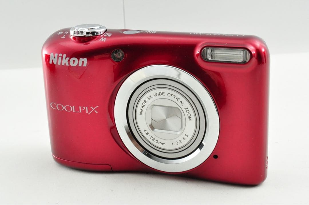 美品 Nikon COOLPIX A10 レッド コンパクトデジタルカメラ - メルカリ