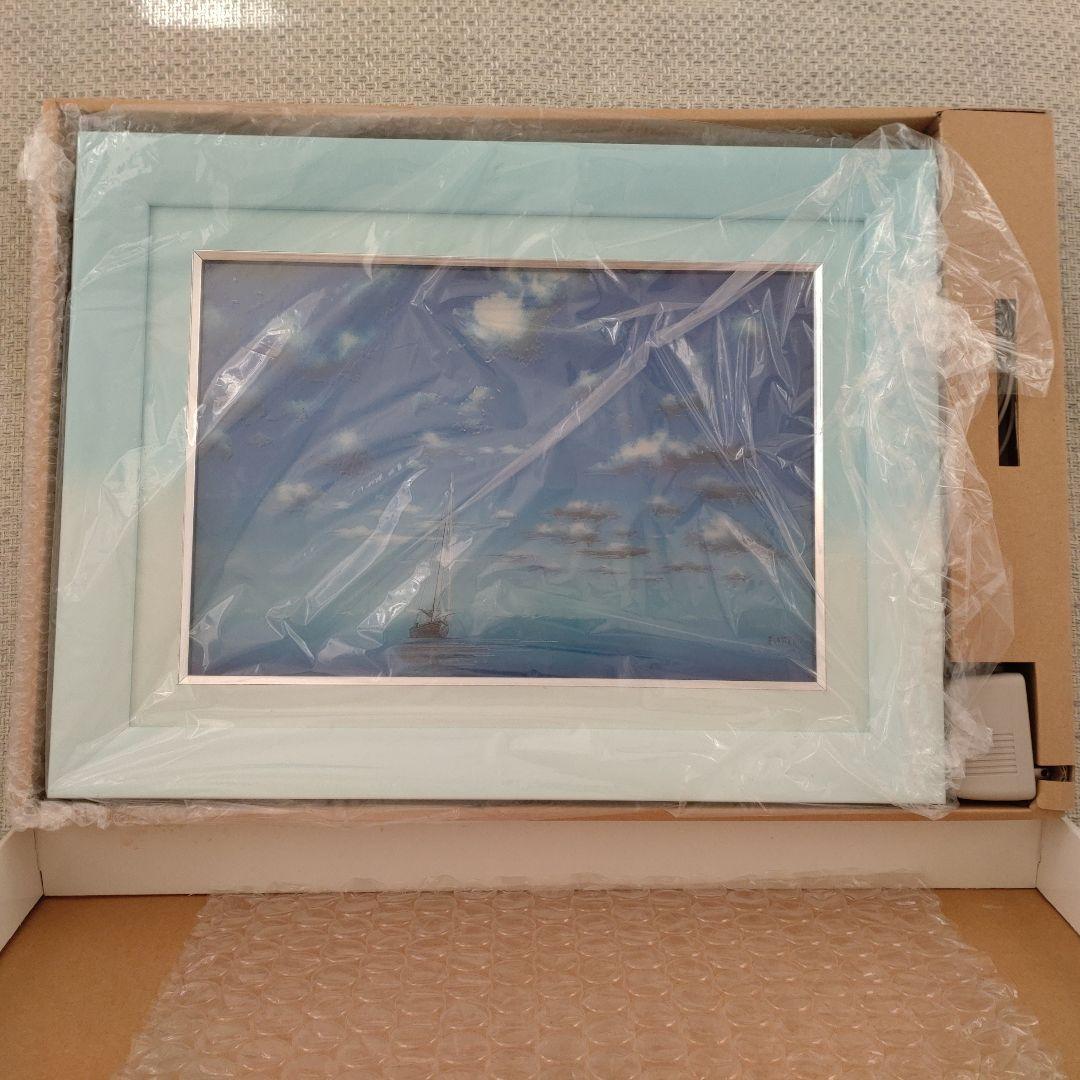 作品証明書あり】ミッシェル・バテュ 青い輝き - メルカリ