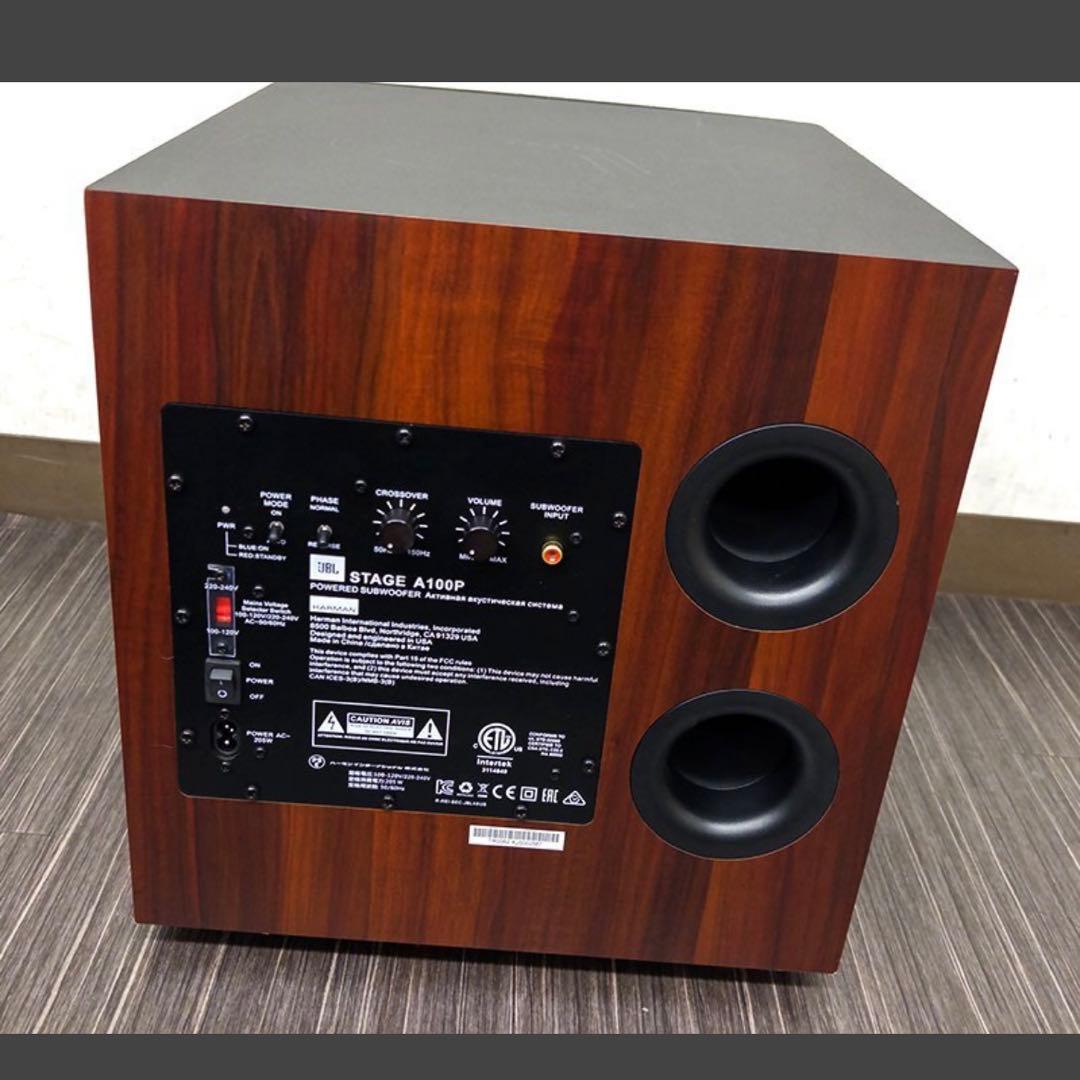 極美品】JBL STAGE A100P サブウーファー