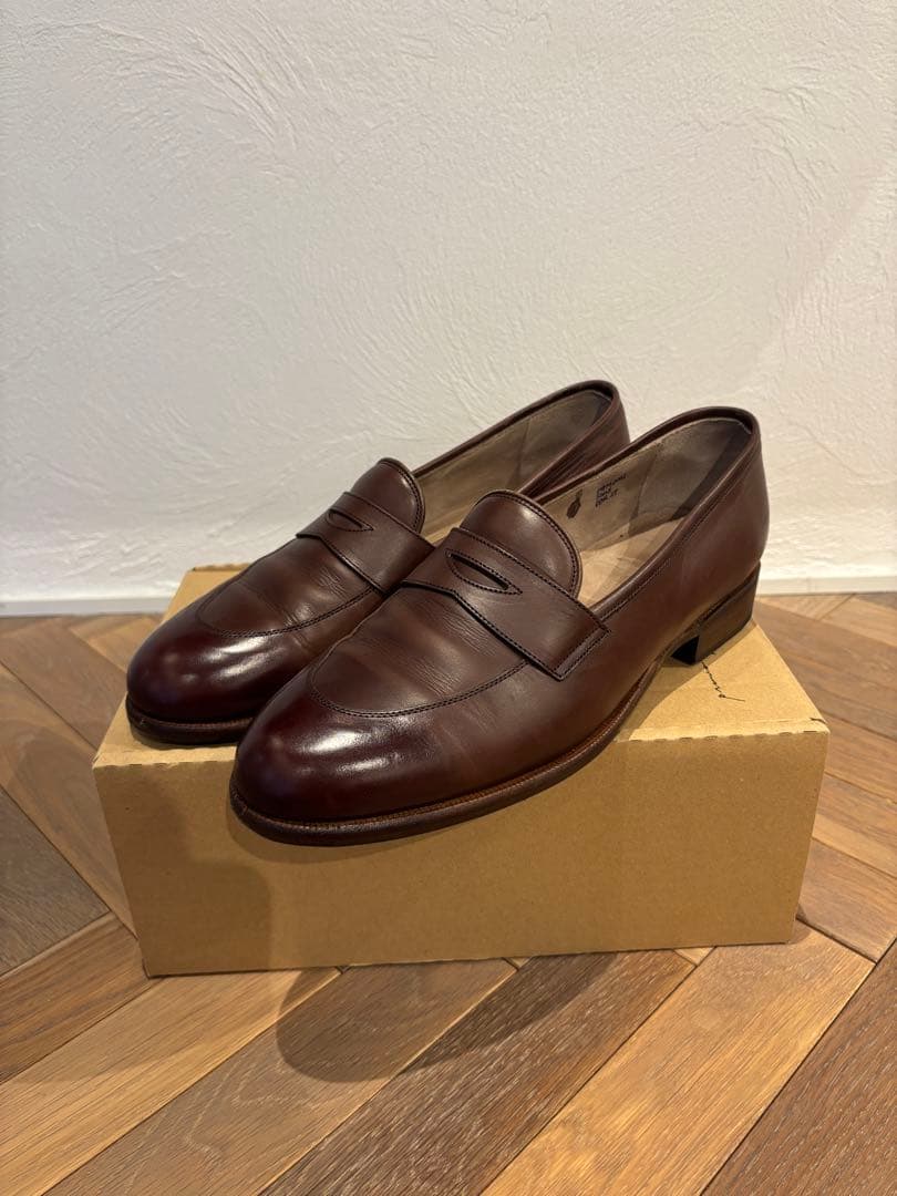 premio gordo sans プレミオゴルド ローファー ブラウン 27 - メルカリ