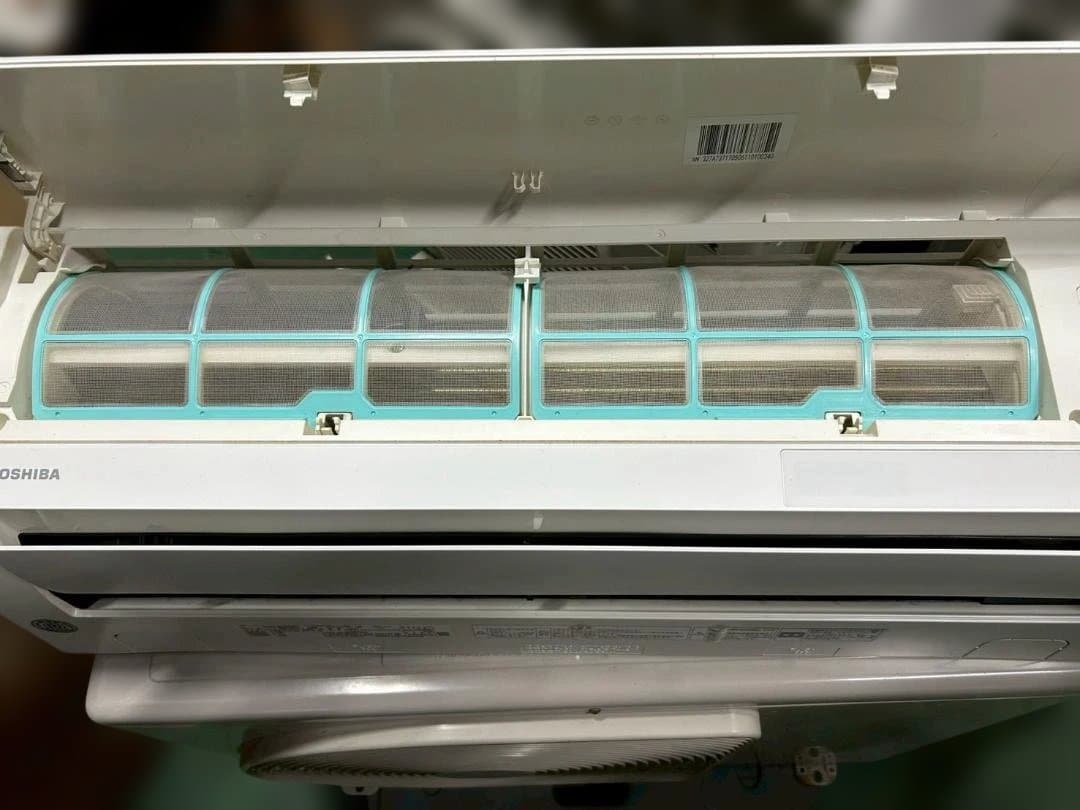 即決 エアコン 東芝2.5k 中古 動作品 10畳 名古屋中川区直引のみ 取付